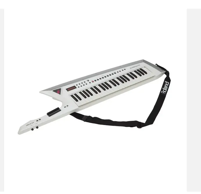 ORIGINAL NEU R AX-EDGE Keytar weiß mit Ständer verfügbar
