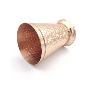 Tazza Premium in Rame Martellato per Mint Julep e Moscow Mule | Set di Barware in Rame Massiccio Artigianale per Cocktail, Drink Misti e Bar Domestico - Product Image 2