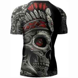 เสื้อป้องกันผื่น MMA สำหรับเด็กผู้ชายผู้ใหญ่ - Product Image 2