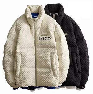 Nouvelle mode personnalisée veste chaude d'hiver pour hommes veste rembourrée bouffante avec fermeture éclair veste de rembourrage pour hommes - Product Image 1