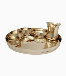 Juego de Platos de Latón de Diseño Clásico al por Mayor para el Hogar, Vajilla para Cocina, Hotel y Restaurante - Product Image 4