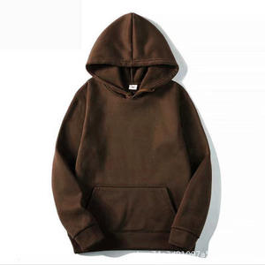 Bangladesh China Factory Price <b>Fleece</b> Lined Hoodie Sweatshirt <b>Men</b> OEM Custom Logo 21 Colors Winter Pullover Heavyweight Hoodies - Product Image 1