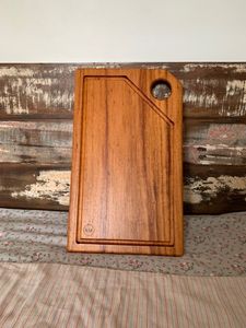 Planche à découper carrée en bois d'acacia, planche à découper solide, épaisseur 0,6 pouce, passe au lave-vaisselle, pour gravure au laser, vente en gros - Product Image 3