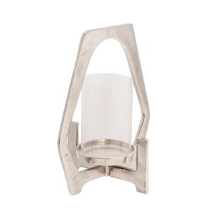 Stainless Steel Metal Glass & Metal <b>Candle</b>-Hurricane With Glass Votive Hot Selling Luxury Decorative <b>Candle</b>-Hurricane - Product Image 6