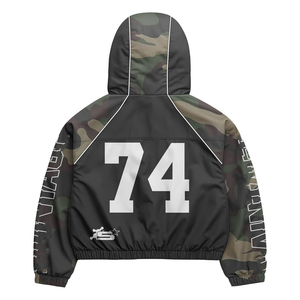 Custom Autumn Windbreaker Nylon Tracksuits Color Blocking Windbreaker <b>Track</b> Hooded <b>Jacket</b> Nylon Waterproof Trousers Set <b>Men</b> - Product Image 5