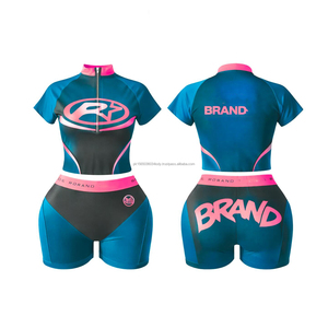 Conjunto de Chaqueta Corta y Pantalones Cortos Deportivos Personalizados de Dos Piezas, Chaqueta Corta con Cierre de Cremallera, Ropa Deportiva de Nailon y Poliéster para Hombre - Product Image 1