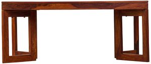 Mesa de estudio estética de madera moderna Tatami mesa de té y café multifuncional para espacio vital propósito para oficina y hogar - Product Image 3