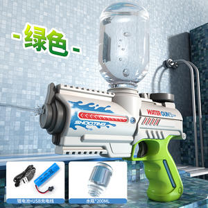 Pistolet à Eau Révolver Double pour Enfants, Jouet de Plage Extérieur avec Réservoir Sac à Dos, Idéal pour le Jeu Amusant - Product Image 3