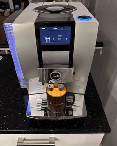 Original Z10 totalmente automático Espresso cafetera programable eléctrico blanco aluminio diseño vidrio leche contenedor francés para - Product Image 2