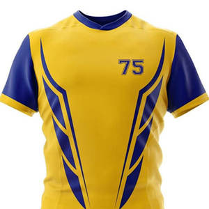 Conjuntos de Jersey de Rugby Más Vendidos, Cómodos, Transpirables, Tallas Grandes, Unisex, 100% Poliéster, Secado Rápido, Nuevo Diseño de Última Moda - Product Image 4