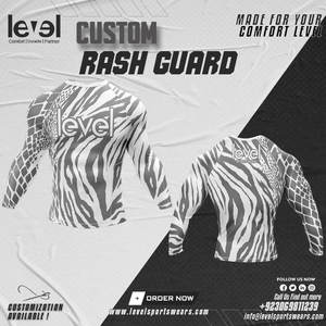 Rashguard MMA pour homme Sbart, manches courtes, séchage rapide, UPF50+, respirant, éco-responsable, spandex/nylon, personnalisable - Product Image 4