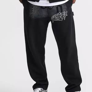 Vente en gros de survêtements lavés à l'acide logo de broderie personnalisé pour hommes Streetwear survêtements très exigeants pour l'hiver personnalisé respirant - Product Image 3