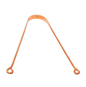 Limpiador de lengua ergonómico de cobre puro 100%, duradero y fácil de limpiar para un uso cómodo y duradero - Product Image 2