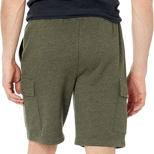 Wholesale Heavy Thick French Terry Cotton Jogger <b>Shorts</b> for <b>Men</b> Plain Streetwear Drawstring Blank <b>Fleece</b> Sweat gym <b>Shorts</b> - Product Image 3