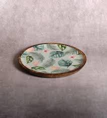 Vente en gros d'assiettes rondes en bois d'acacia personnalisées, vaisselle et assiettes sûres et élégantes - Product Image 6