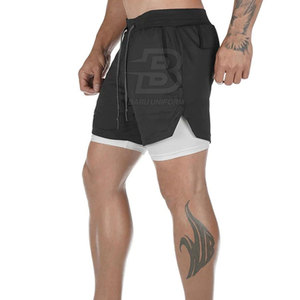 Shorts de fitness légers en gros Shorts de fitness confortables pour hommes Shorts de fitness de qualité supérieure pour la vente en ligne - Product Image 2