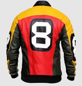 เสื้อแจ็กเก็ตมอเตอร์ไซด์สำหรับนักขี่มอเตอร์ไซค์หนังทรงปกติของผู้ชายแฟชั่นตามสั่งมีสไตล์2026 - Product Image 1