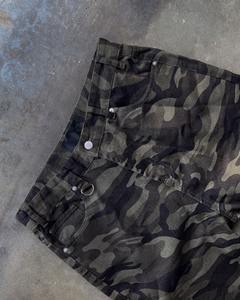 Custom All Over Printing Camouflage 100% Cotton Work Pants Oversized Men Baggy <b>Wide</b> <b>Leg</b> <b>Cargo</b> Tactical Pants for Men - Product Image 5