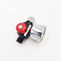 Régulateur de pression avec manomètre en aluminium argenté, filtre à eau en ligne pour compresseur d'air, outils de filtre, régulateur OEM, garantie 3 ans
