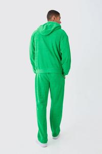Nouveau sweat à capuche en coton mélangé pour hommes vert surdimensionné Boxy Fit pour hommes sweat à capuche homme dernier modèle personnalisé - Product Image 4