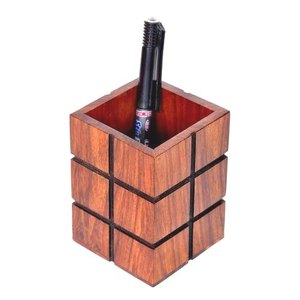 Wooden Pens and Pencil Pen Metal <b>Holder</b> Stand Classroom <b>Stationary</b> <b>Holder</b> Pen <b>Holders</b> and Pencils Stands <b>Stationary</b> Contain - Product Image 6