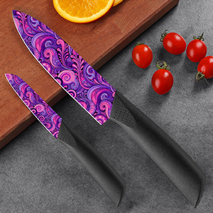 Juego de Cuchillos de Chef de 3 Piezas con Hoja de Cerámica y Mango de Plástico, Más Vendido al por Mayor, para Negocios de Restaurantes, Apto para Lavavajillas, Diseño Ambidiestro - Product Image 6