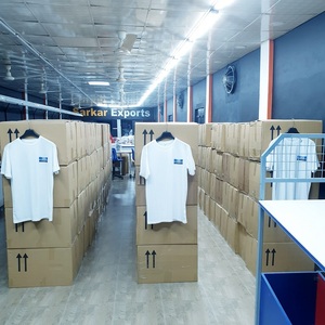 Fabricante directo al por mayor logotipo personalizado de peso pesado de alta calidad de manga corta de algodón cuello redondo de talla grande camisetas de hombre - Product Image 3