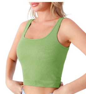 เสื้อครอปเอวลอยไร้ตะเข็บสำหรับผู้หญิงเสื้อออกกำลังกายพิมพ์ลายสำหรับออกกำลังกายและโยคะ - Product Image 4