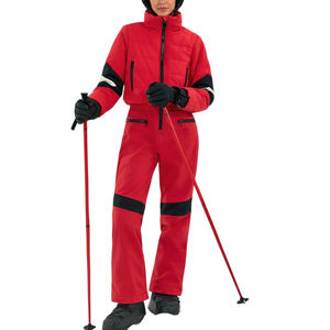 High Quality Custom One Piece Ski <b>Suit</b> for Women Fashionable <b>Snow</b> Wear Plus Size Windbreaker Waterproof Ski <b>Suit</b> For Women - Product Image 1