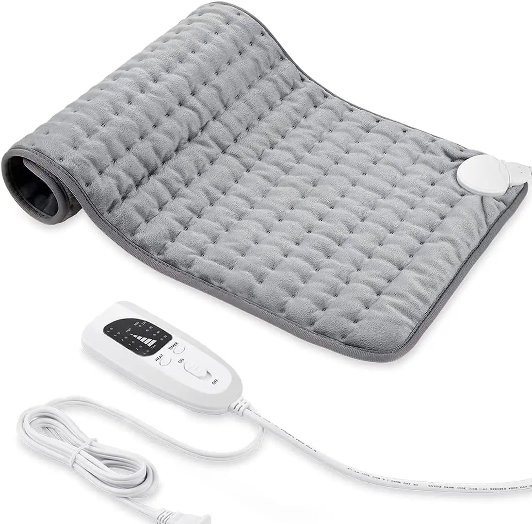 Elektrische Heatingpad Schouderhals Rug Been Pijnverlichting Fysiotherapie Winter Kachel Getimede Temperatuurregeling Verwarming Deken Mat