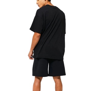 T-shirts pour hommes 100 % coton respirant, anti-plis, séchage rapide, écologiques, décontractés, personnalisables avec logo, coupe oversize, vente en gros, haute qualité - Product Image 2