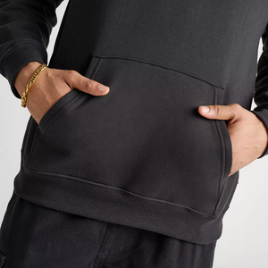 เสื้อฮู้ดสไตล์สตรีทพร้อมฮู้ดแบบสวมศีรษะทรงโอเวอร์ไซส์พร้อมฮู้ดดีไซน์คลาสสิกทรงสปอร์ตและใส่สบาย - Product Image 6