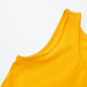 Camiseta sin mangas con cuello redondo para mujer, diseño Vintage, de secado rápido, cómoda, de verano, ajustada, de punto, Top corto, transpirable, 100% - Product Image 5