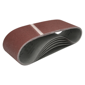 Nastro Abrasivo di Ricambio 100 x 690 mm Grano 180 (6 Pezzi) - Product Image 1