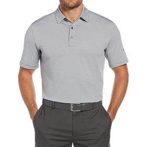 Camisa de Golf Casual de Manga Corta para Hombre, Antiarrugas, de Punto Sólido, 100% Algodón, de Secado Rápido - Product Image 2