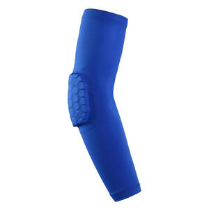 Best Wholesale <b>Arm</b> <b>Compression</b> <b>Sleeve</b> Pad High Elastic Quick Dry Sports Basketball Honeycomb Elbow Pads Brace - Product Image 6