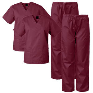 El Hospital Médico del Jogger del color sólido por encargo bate trajes uniformes con MOQ bajo para el desgaste del hospital - Product Image 4