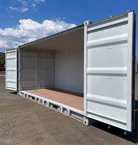 Contenedor de carga seca de 20 pies High Cube con apertura lateral, certificado ISO CSC, más vendido. - Product Image 4