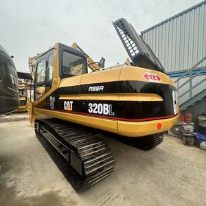 Excavadora Caterpillar Cat 320b 320cl de segunda mano, excavadora japonesa de cadenas de 20 toneladas, máquina de construcción en buen estado. - Product Image 3