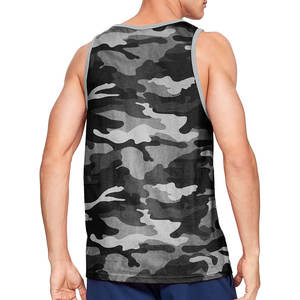 เสื้อกล้ามออกกำลังกายแขนกุดผู้ชาย, เสื้อกล้ามออกกำลังกายน้ำหนักเบาระบายอากาศแห้งเร็วเข้ายิมลำลอง - Product Image 3