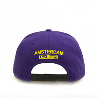 Topi Snapback Bordir Pinggiran Datar Kain Jersey Polos Kustom ODM Pabrik Vietnam dengan Logo, Topi Olahraga Hip Hop
