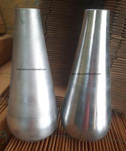 Venta al por mayor de alta calidad, mesa decorativa con estilo moderno, centro de mesa de boda, Vese de flores con acabado de níquel de aluminio para Decoración - Product Image 4