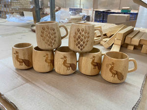 Taza de Bambú de Diseño Premium Hecha de Material de Fibra Vegetal Moldeada para Servir Bebidas, Vietnam - Product Image 4