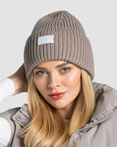Bonnets en acrylique vierges de haute qualité, vente en gros, fabrication OEM, logo personnalisé, broderie, bonnets d'hiver chauds pour unisexe - Product Image 2
