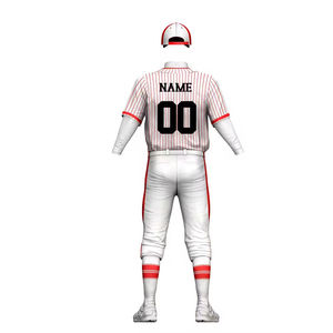 Uniformes de Béisbol Personalizados de Alta Calidad, Ropa Deportiva de Poliéster de Tallas Grandes, Unisex, Sublimación, Nombre del Equipo, Diseño Propio, Totalmente Transpirable - Product Image 5