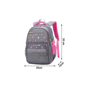 Vente en gros de sacs d'école OEM sacs d'école légers à sublimation sacs d'école de couleur unie - Product Image 3