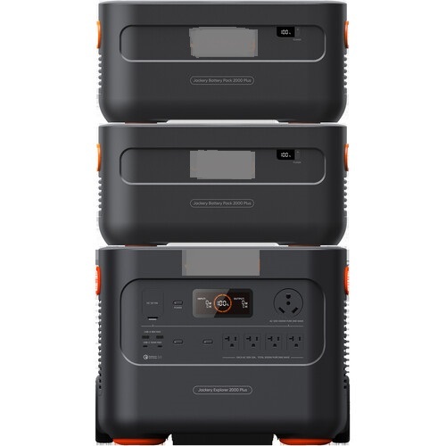 Authentic-Sales Explorers 2000 Plus+ Portable Power Station with Two Battery Packs 50-2020-USC1A2