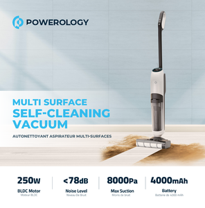 Powerology เครื่องดูดฝุ่นมือถือ4000มิลลิแอมป์ต่อชั่วโมงแบบเปียกแห้งมัลติฟังก์ชั่นทำความสะอาดตัวเองสำหรับครัวเรือนโรงรถที่ใช้พลังงานไฟฟ้า - Product Image 3