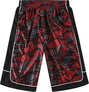 กางเกงขาสั้นแฟชั่นแนวสตรีทของผู้ชายมีกระเป๋าขนาดใหญ่และตัดทรงแบ็กกี้ออกแบบมาสำหรับวัยรุ่นในเมืองลำลองใช้งานกลางแจ้งในฤดูร้อน - Product Image 3