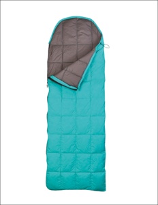 Sacs de couchage à capuche rectangulaire étanche à l'eau et à la pluie Taille unique Sacs de couchage pour le camping Orienté vers l'exportation - Product Image 2